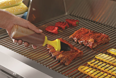Mr. Bar-B-Q Silicone Brush Basting Bottle